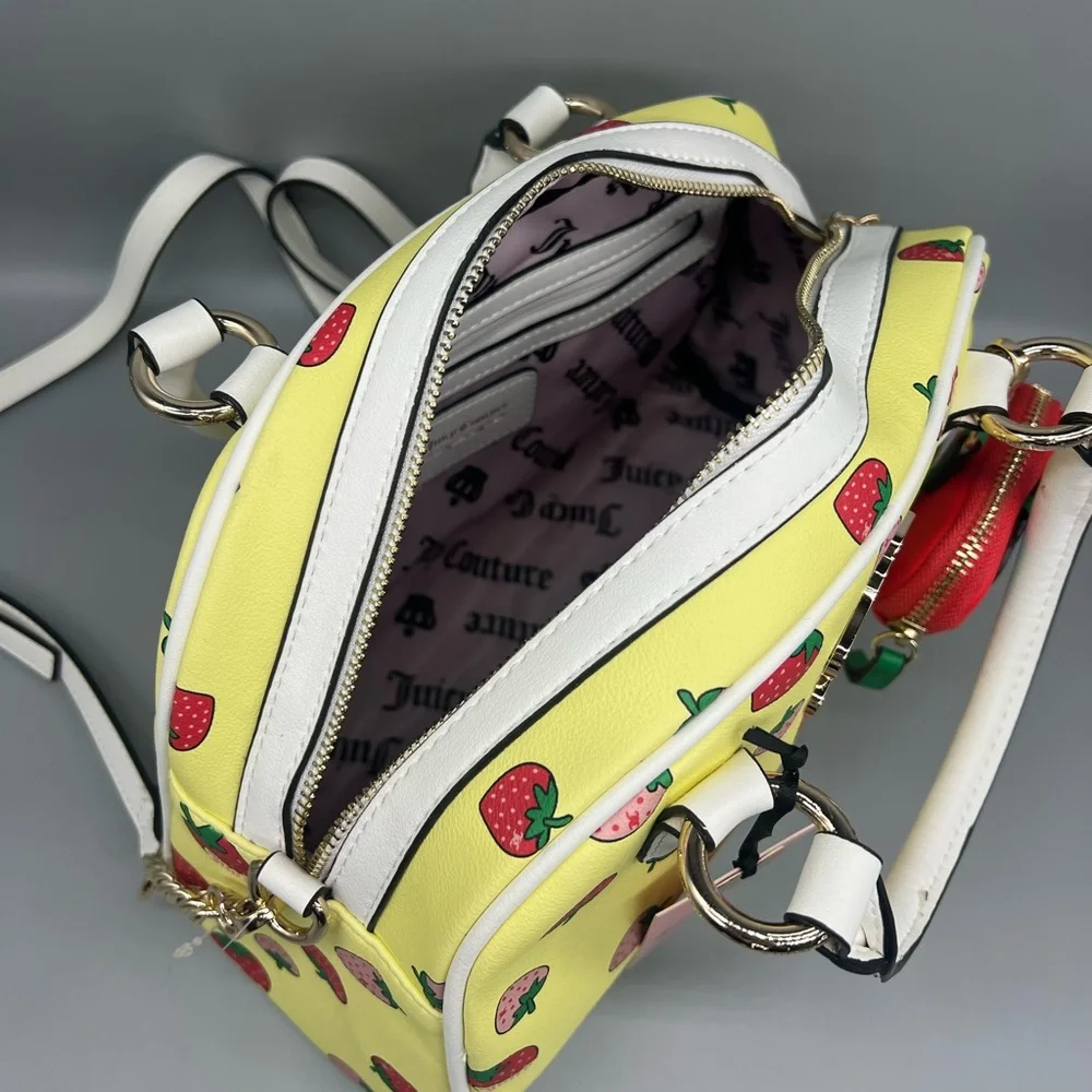 Juicy couture sweet n juicy bowler bag purse - Picture 10 of 12